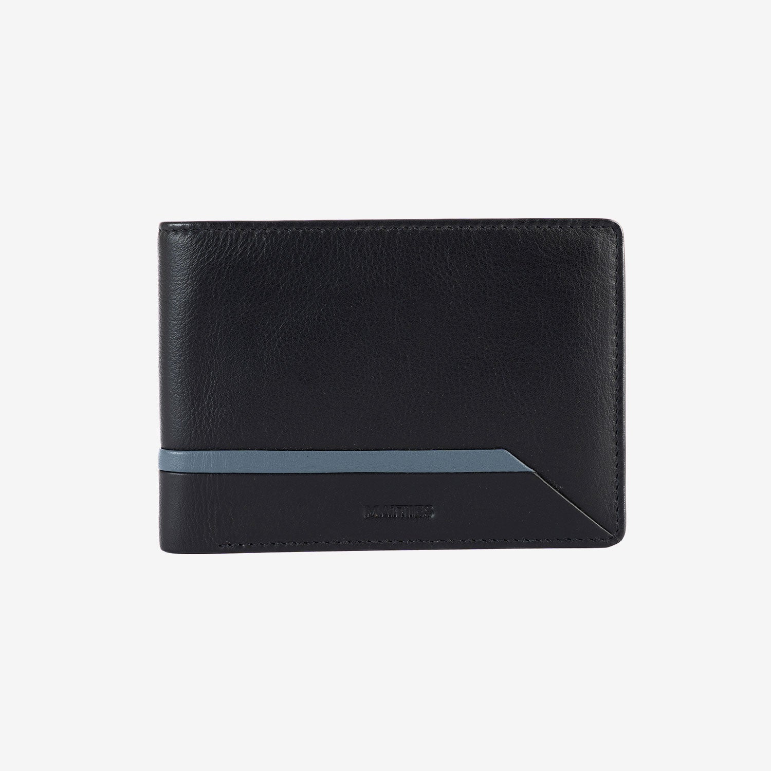 Carteira para homem, Série Core. 12 x 8,7 cm