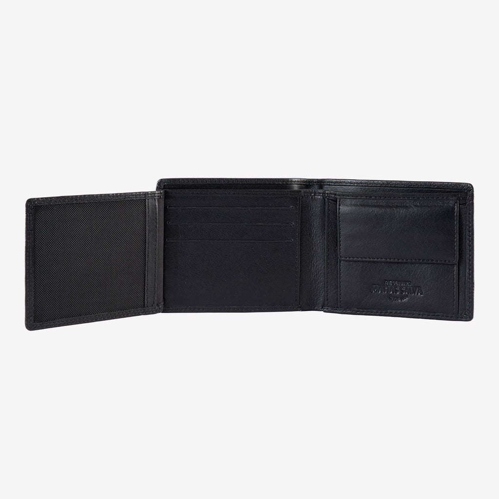 Cartera para hombre, Serie Roots. 11 x 9 cm