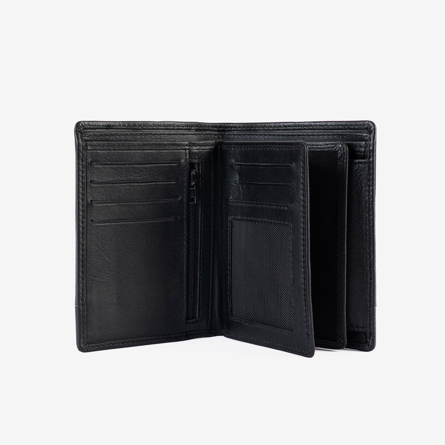 Carteira para homem, Série Roots. 9,5 x 12,5 cm