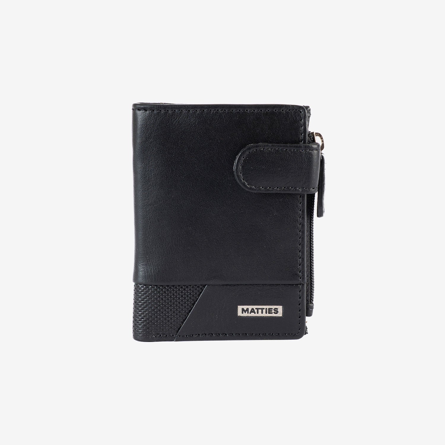 Carteira para homem, Série Roots. 8 x 10,5 cm