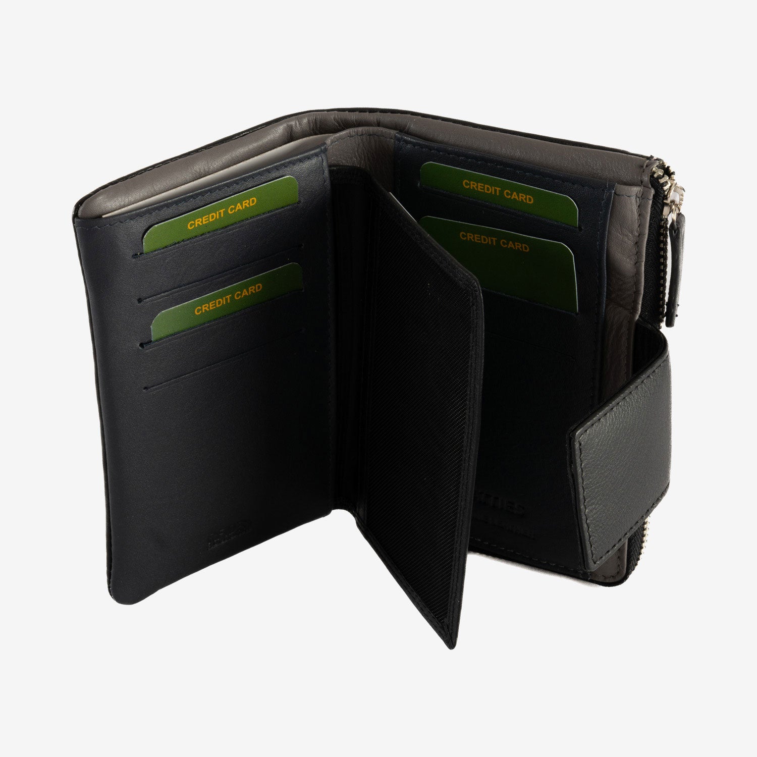 Carteira de senhora, Série Nilo. 14,5 x 9,5 cm