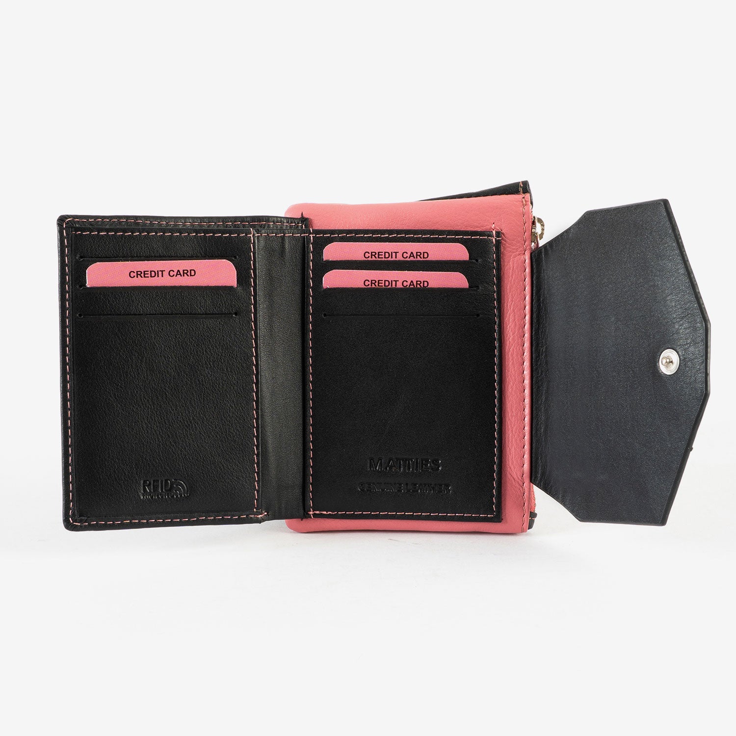 Carteira de senhora, Série Mushi. 9 x 12,5 cm