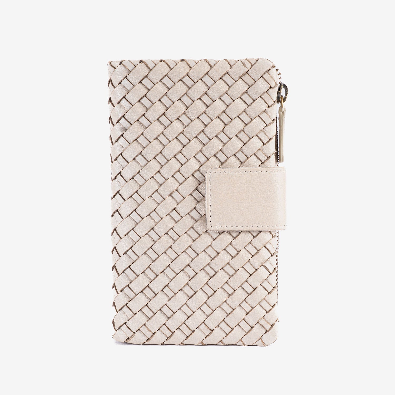 Carteira de senhora, Série Trançada. 16,5 x 9,5 cm