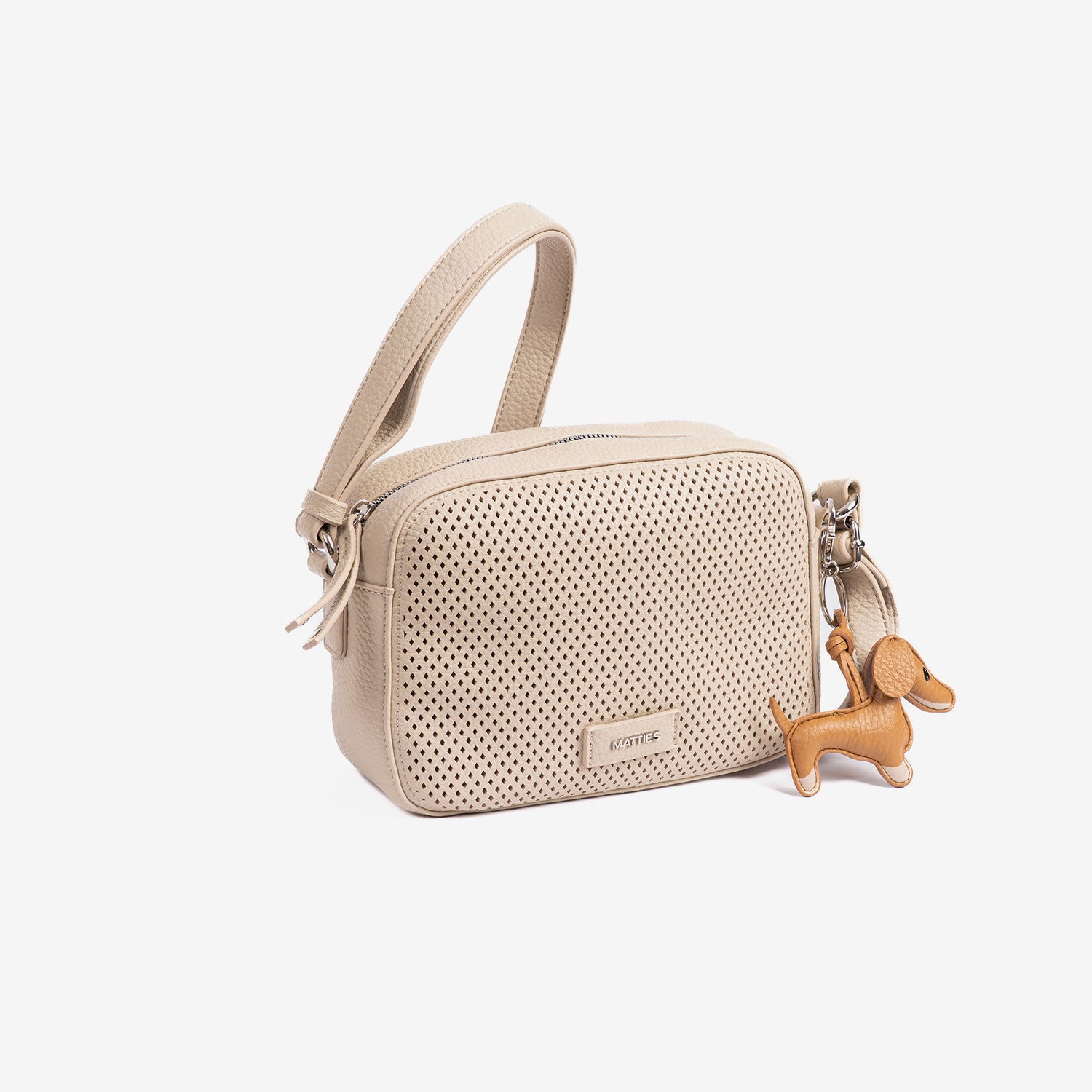 Bolsa de ombro para mulher, Série Teckel. 22x16x08 cm