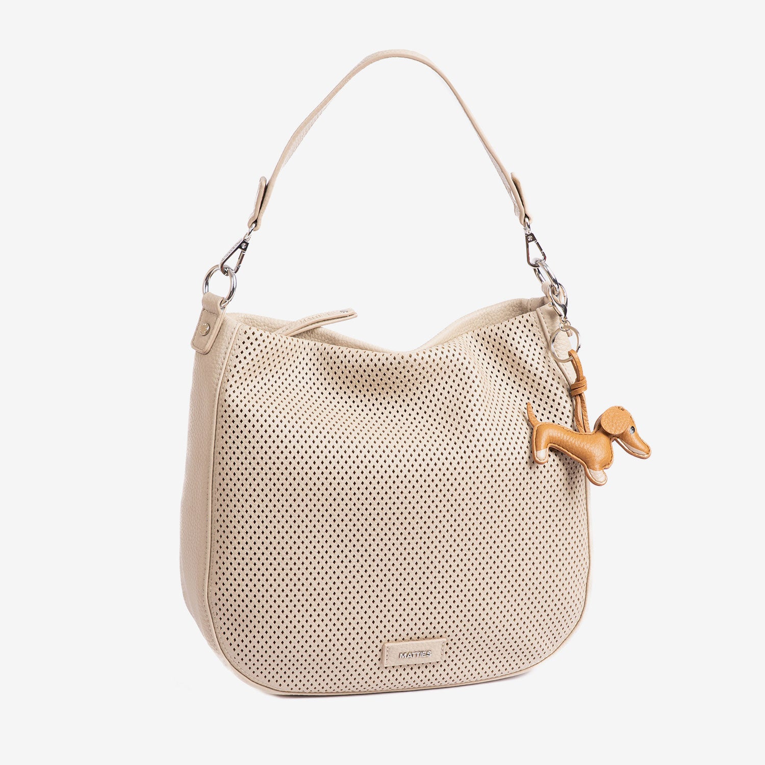 Bolsa de ombro para mulher, Série Dachshund. 31x30x12 cm