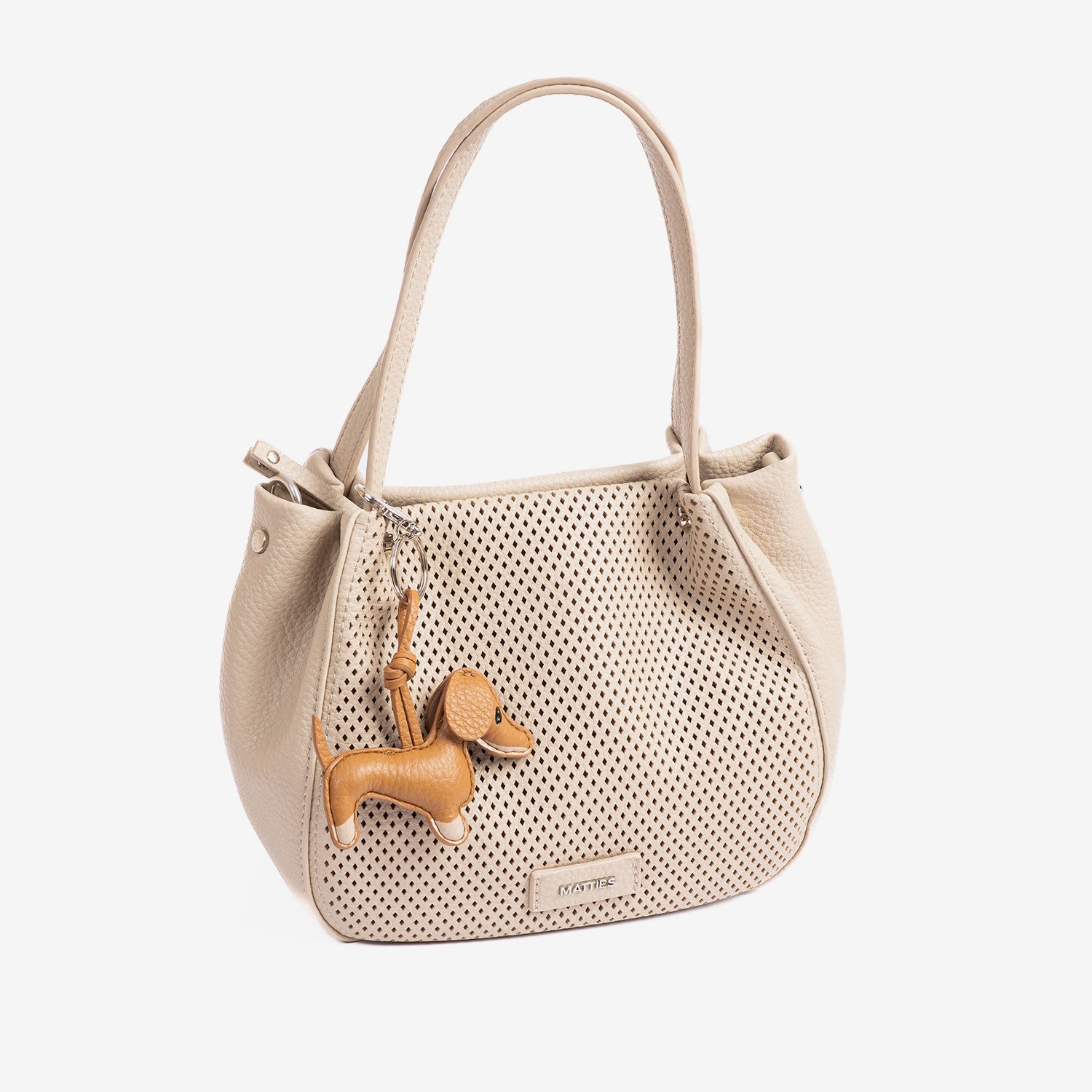 Bolsa de ombro para mulher, Série Dachshund. 24x20x12,5 cm