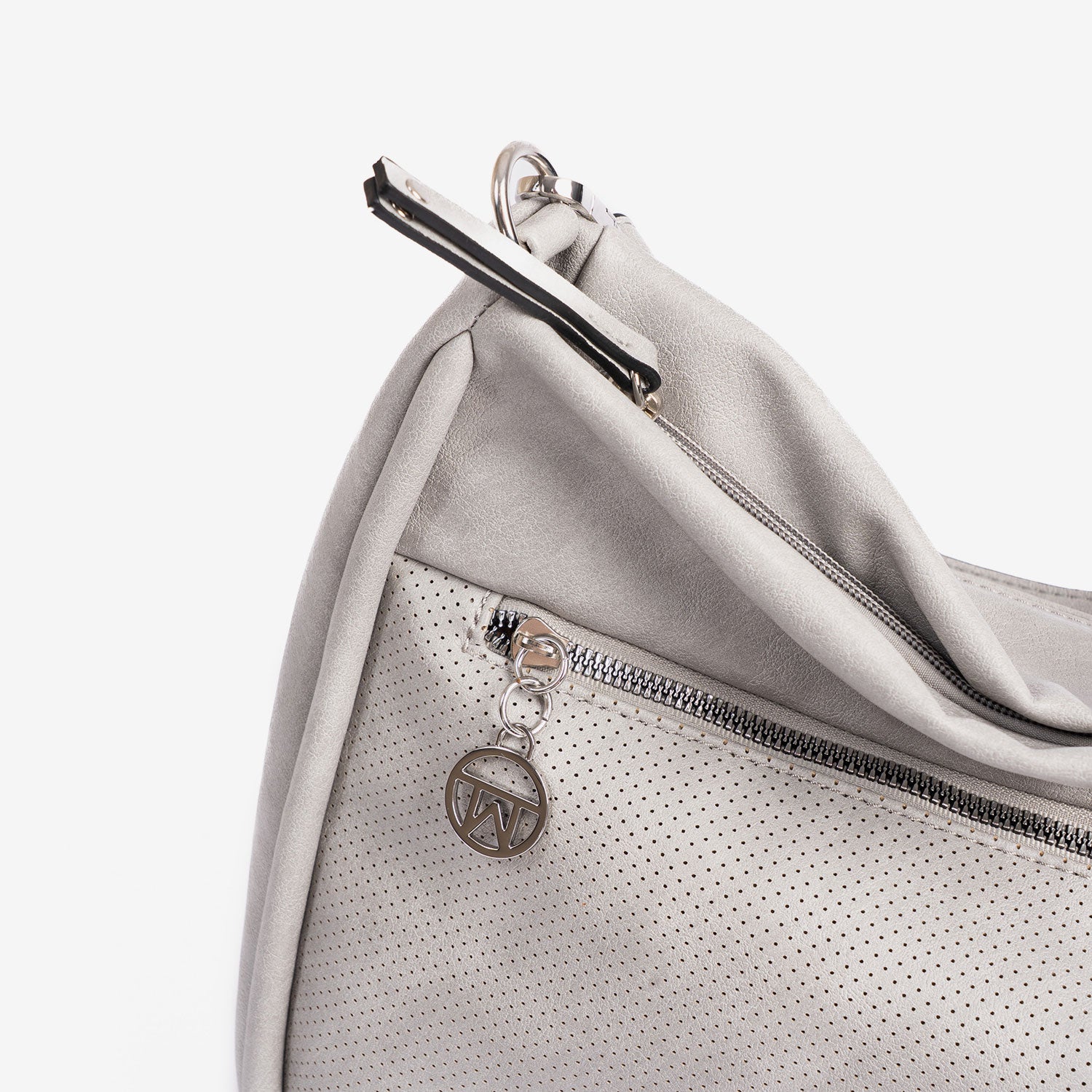 Bolsa de ombro para mulher, Série Mellow. 31x27x12 cm