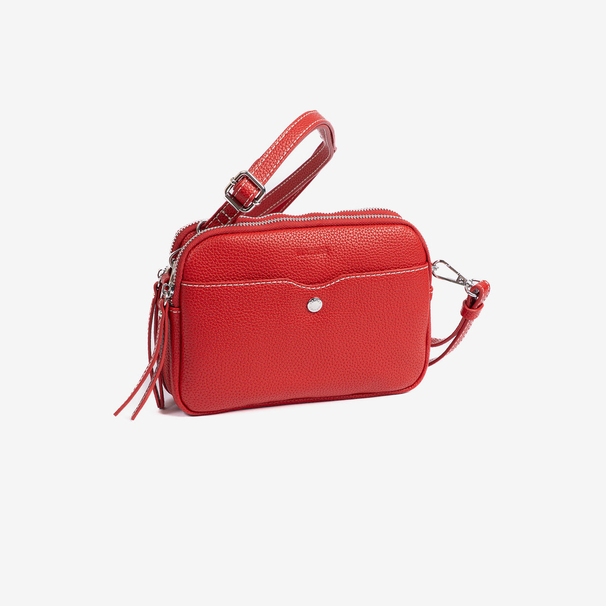 Bolsa de ombro com fecho de correr duplo Minibag