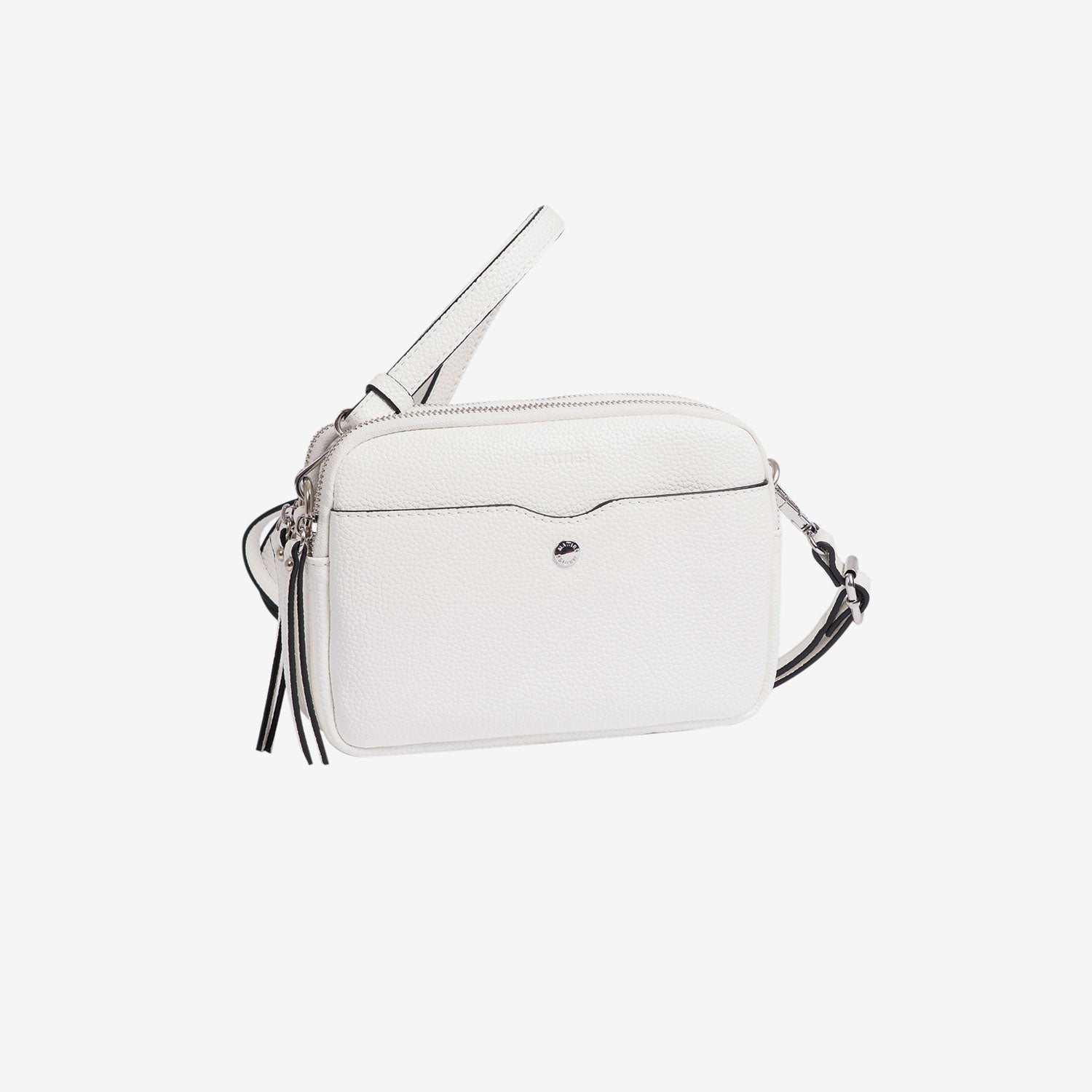 Bolsa de ombro com fecho de correr duplo Minibag