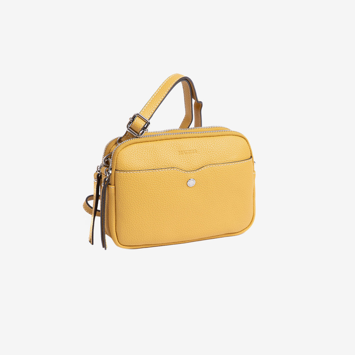 Bolsa de ombro com fecho de correr duplo Minibag