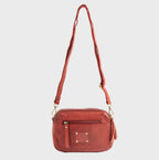 Bolso de piel natural con bandolera