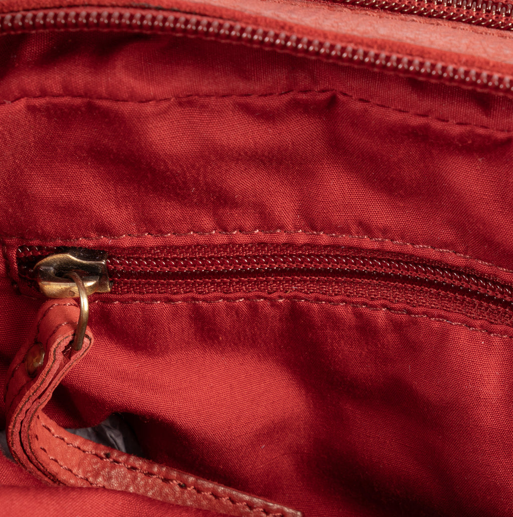Bolso bandolera de piel natural joven