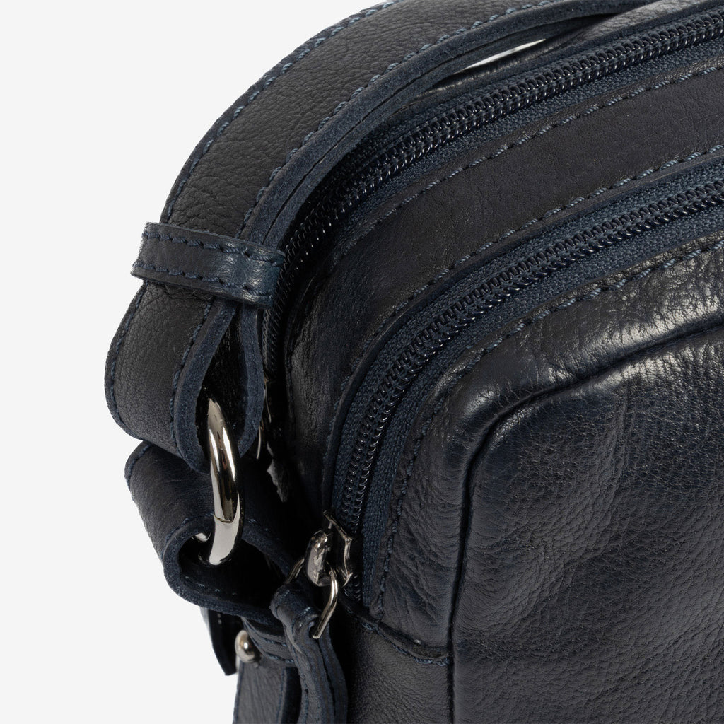 Bolso bandolera de piel natural joven