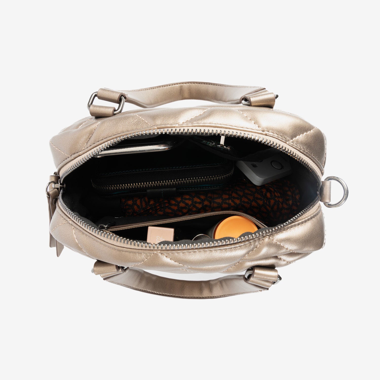 Bolso de mano con bandolera Kemi