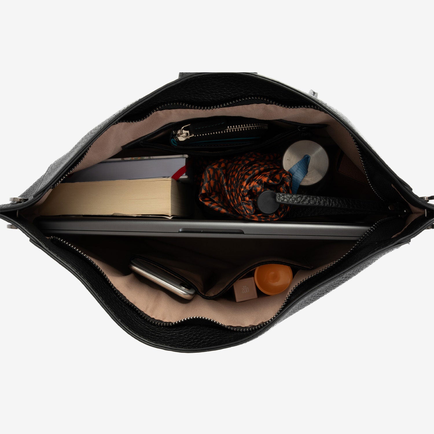 Bolso de hombro con bandolera, Serie Oslo. 36x28x14 cm