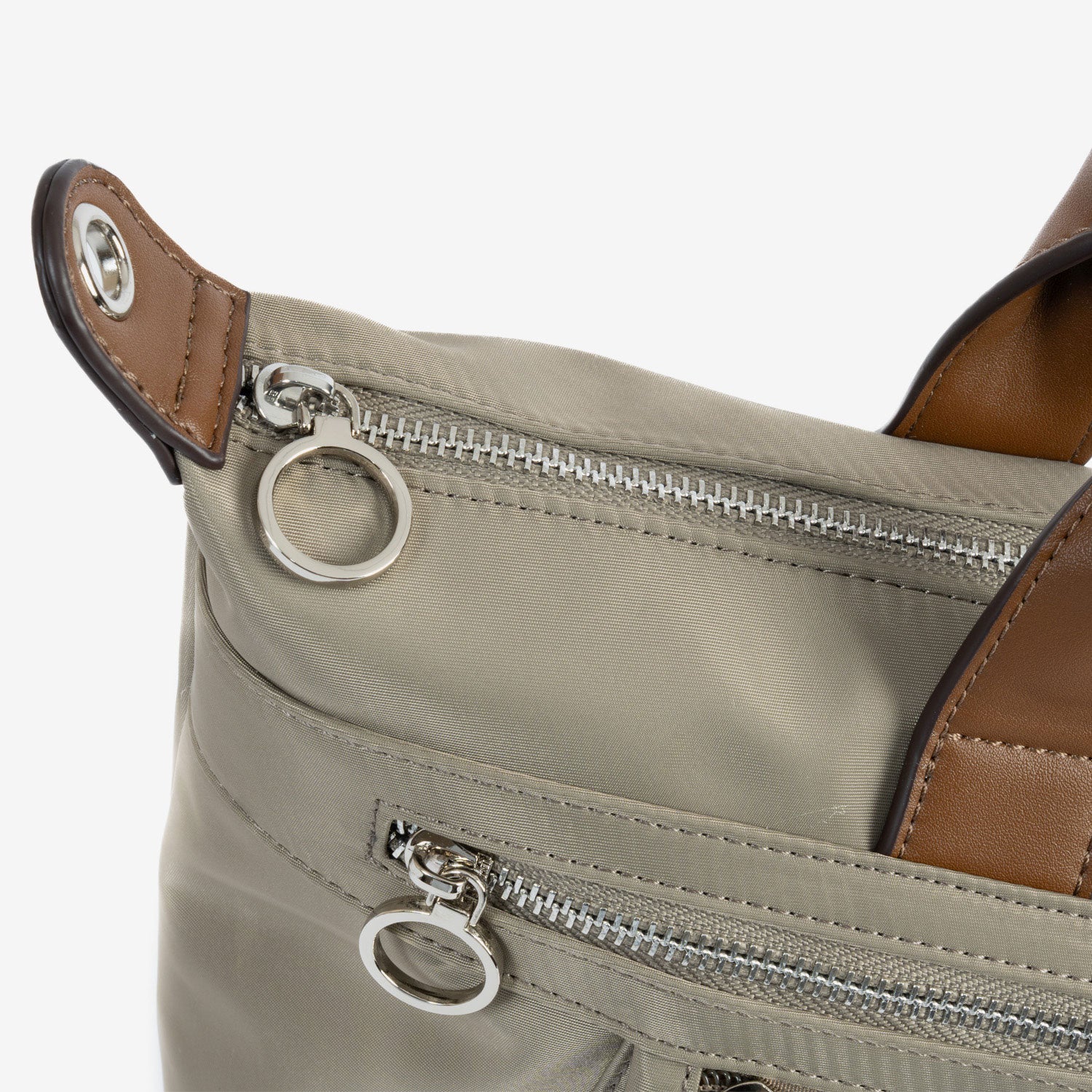 Bolso de hombro con bandolera, Serie Turin. 30x25x13.5 cm