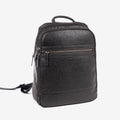 Mochila preta para homem, Coleção Jovem. 27x36x09 cm