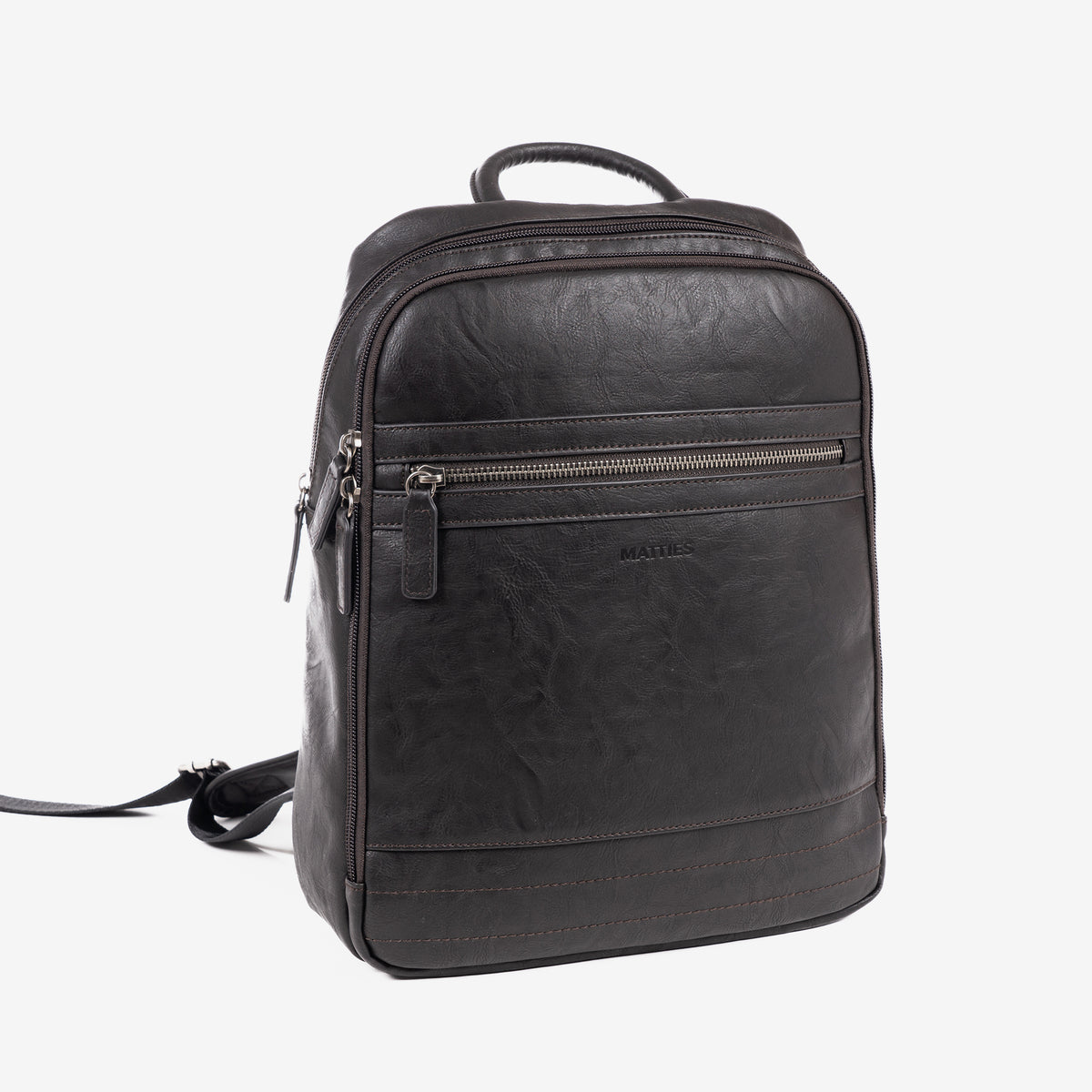 Mochila preta para homem, Coleção Jovem. 27x36x09 cm
