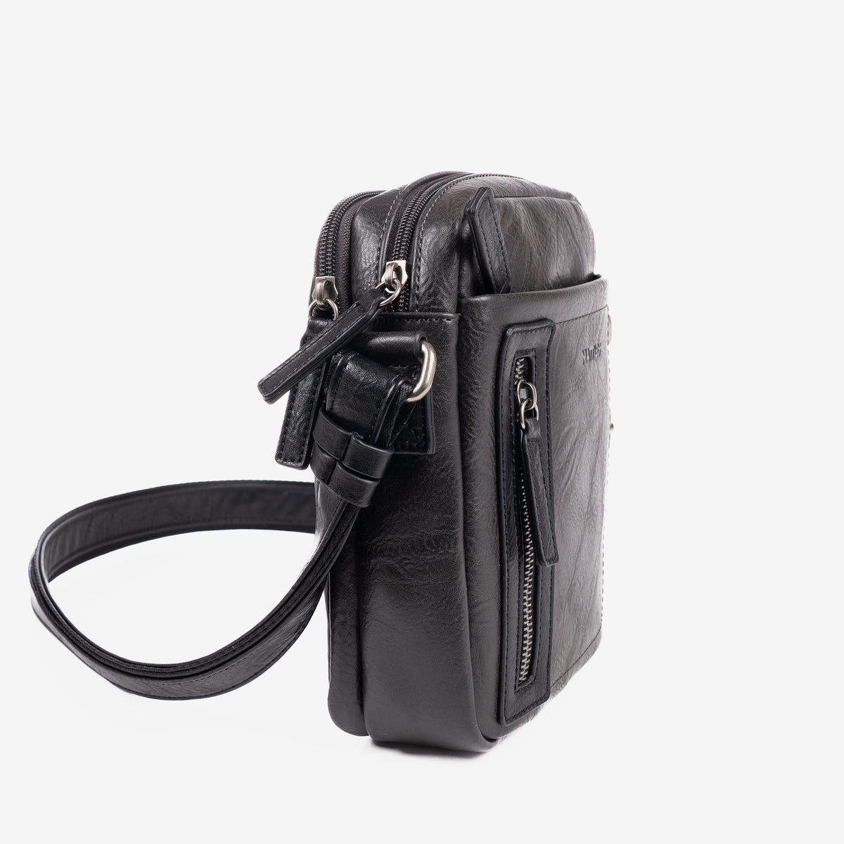 Bolsa de tiracolo para homem, Coleção Verota. 17x22 cm