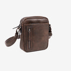 Bolsa de tiracolo para homem, Coleção Verota. 17x22 cm