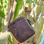 Bolsa de mensageiro para homem, linha Youth. 19x24 cm