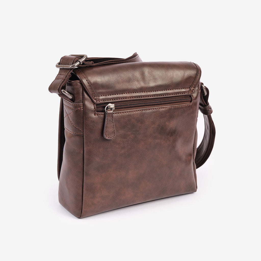 Bolsa de mensageiro para homem, linha Youth. 21x22x07 cm