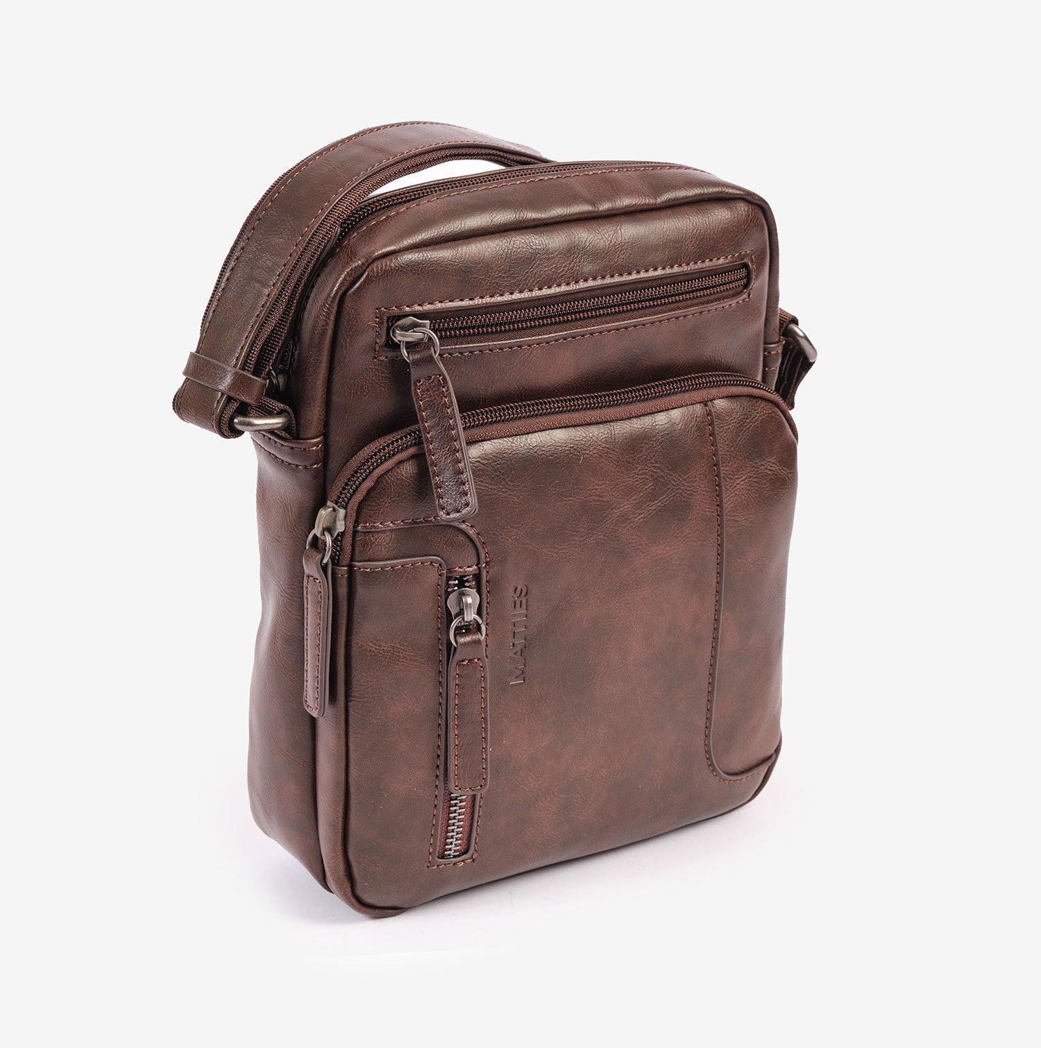 Bolsa de ombro para homem, linha Youth. 19x24x7,5 cm