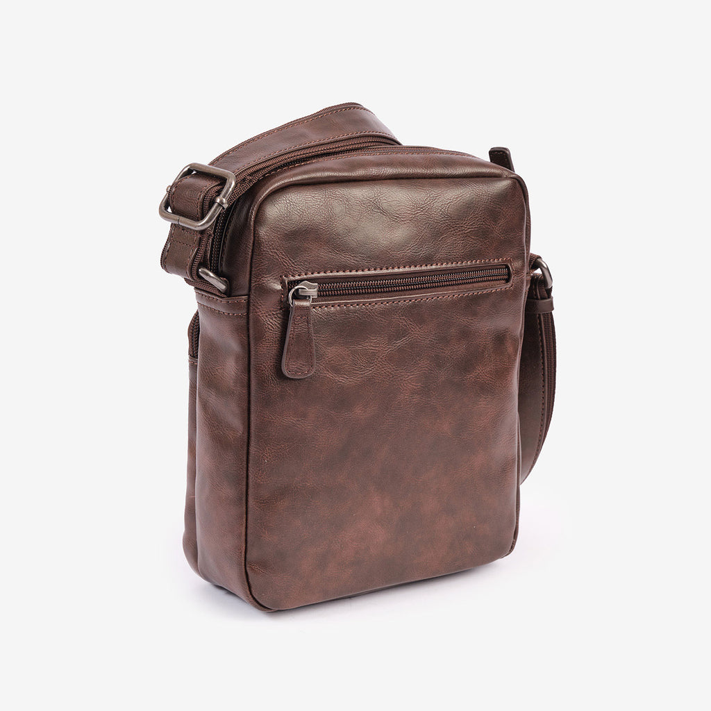 Bolsa de ombro para homem, linha Youth. 19x24x7,5 cm