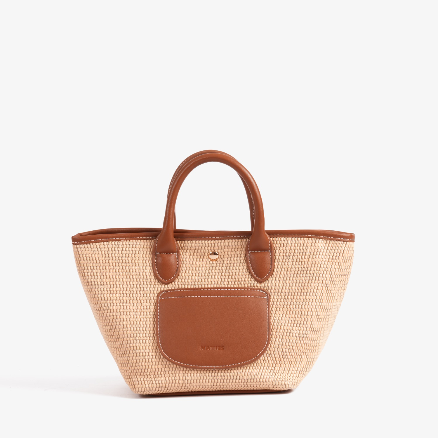 Bolsa de senhora com alça de ombro, Série Vela. 18x17x12 cm