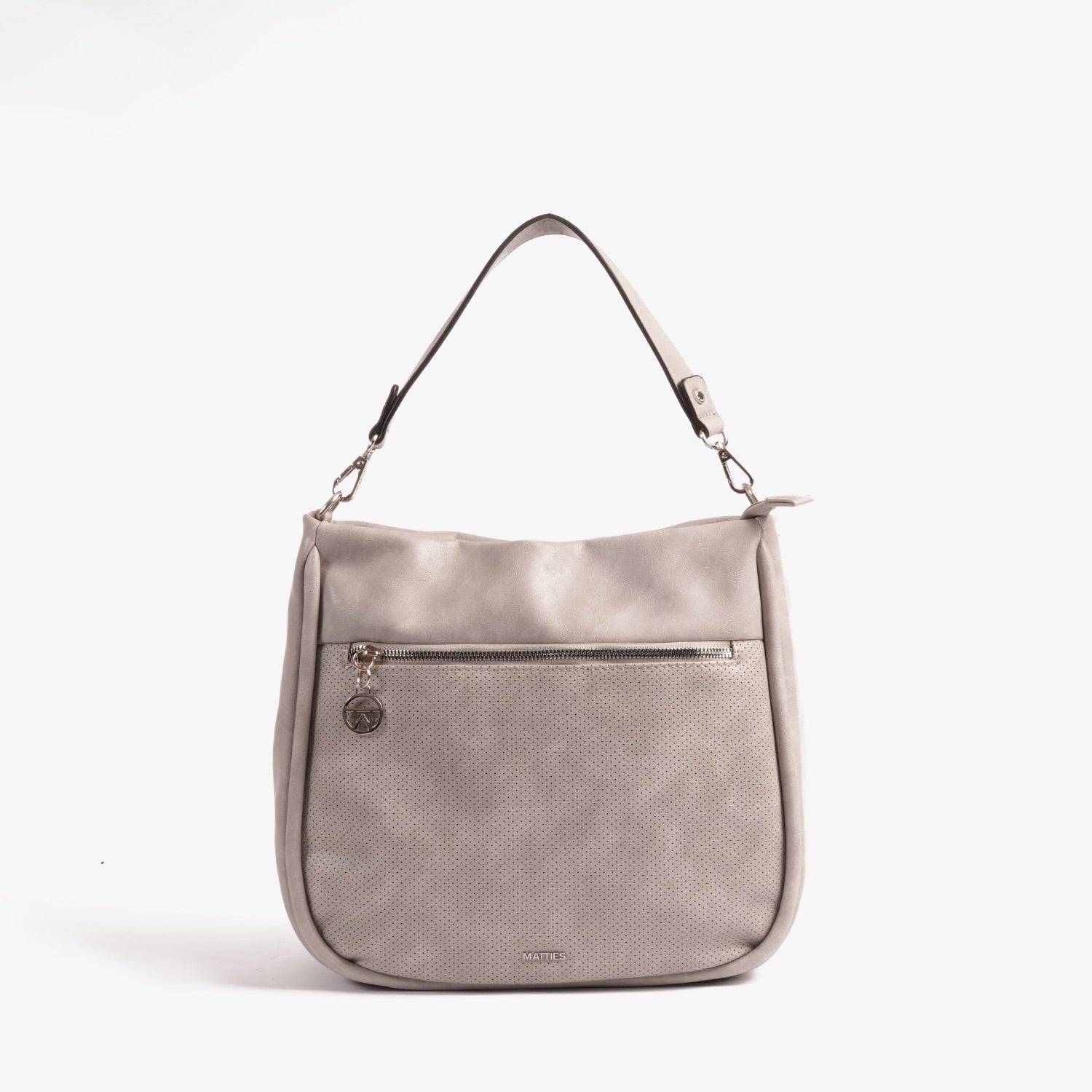 Bolsa de ombro para mulher, Série Mellow. 31x27x12 cm