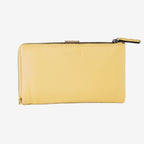 Billetero de piel para mujer, Serie strap leather. 16.5x10 cm - Matties Bags