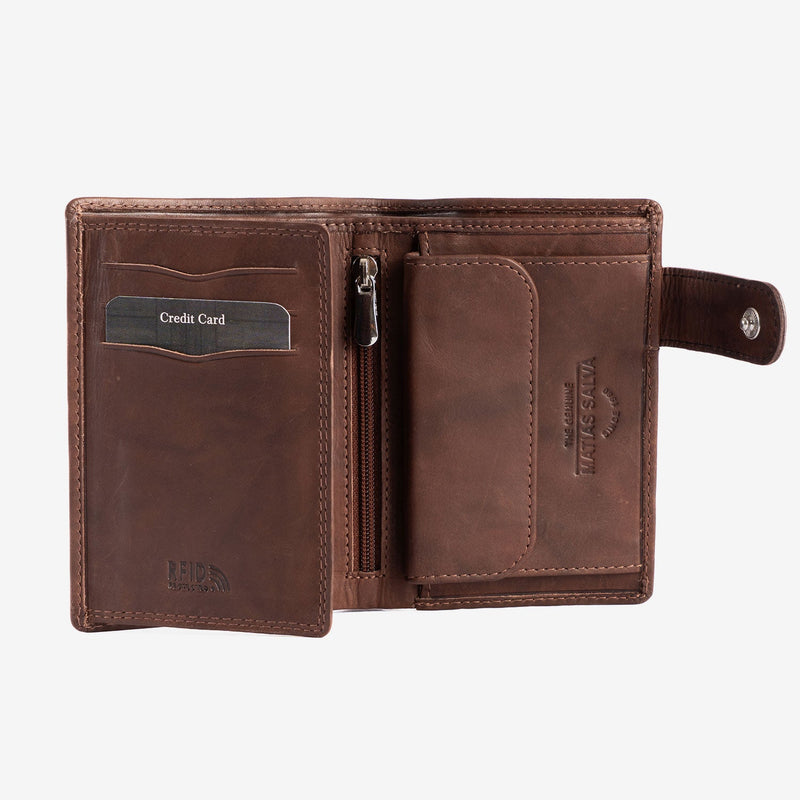 Billetero para hombre, Serie New Antic. 9 x 12 cm - Matties Bags