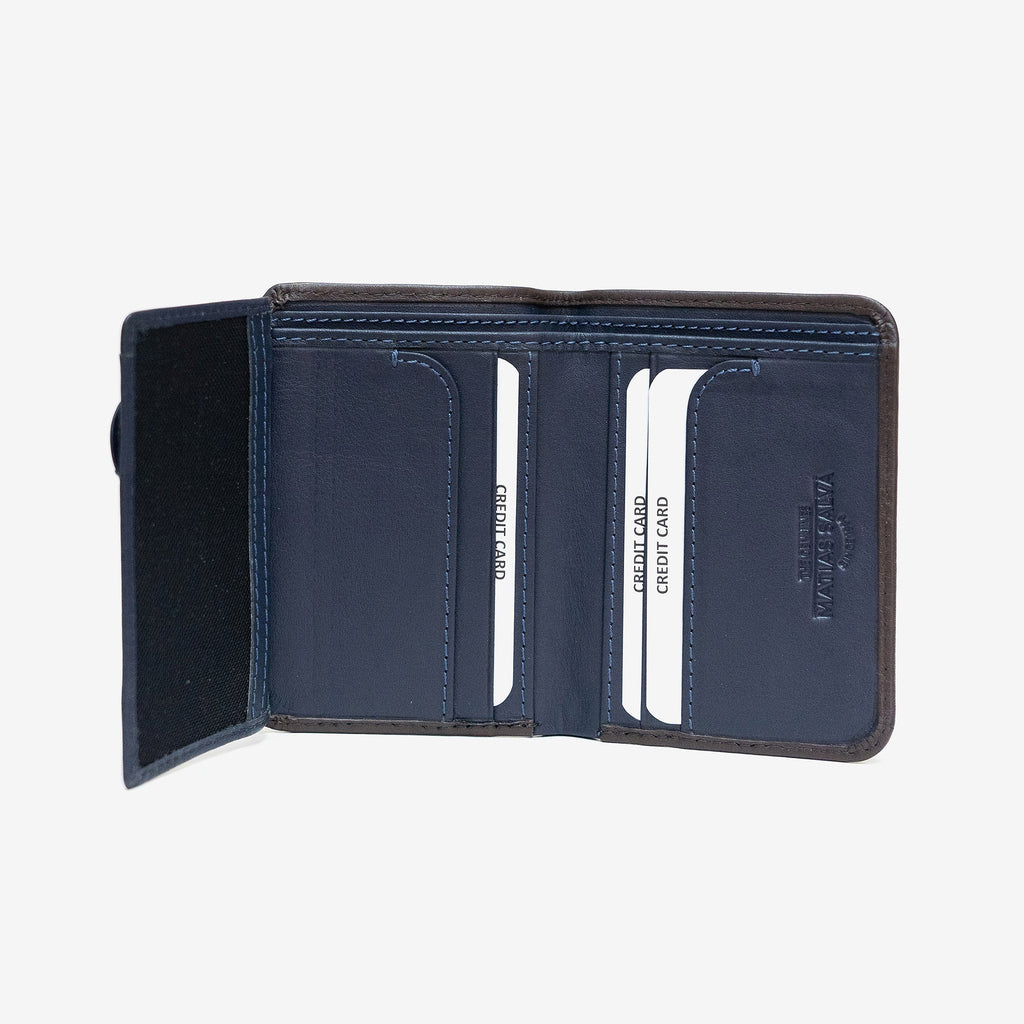 Billetero piel, Colección New Nappa. 8.5x11 cm - Matties Bags