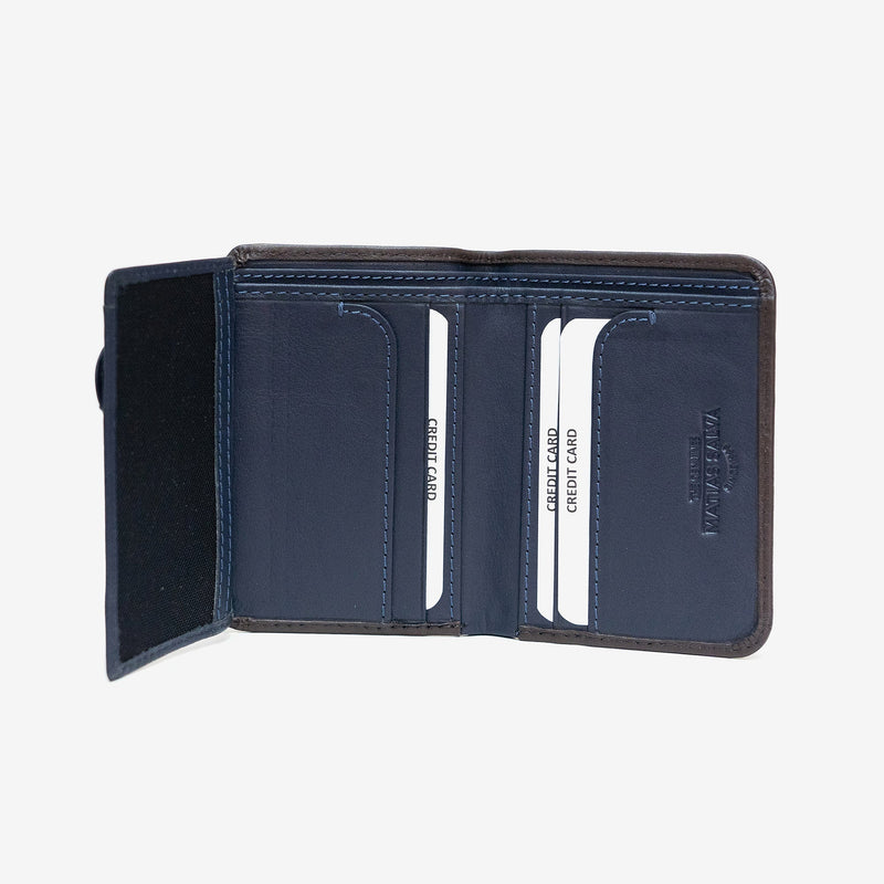 Billetero piel, Colección New Nappa. 8.5x11 cm - Matties Bags