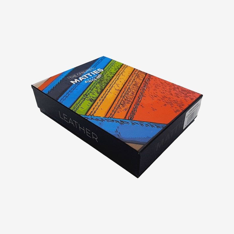 Billetero piel mujer, Colección Multicolour. 9x10,5 cm - Matties Bags