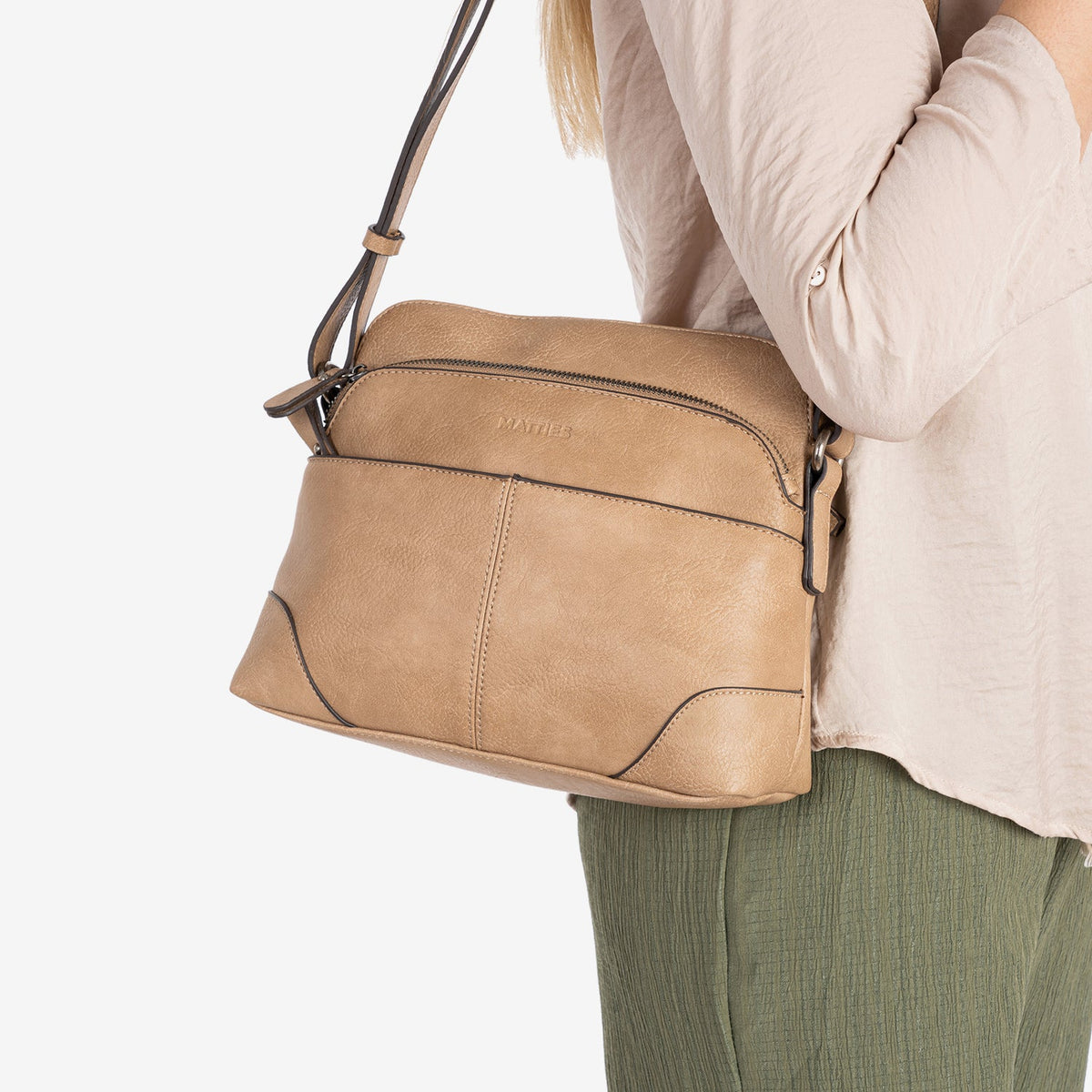 Bolso bandolera Classic. 25x21x10 cm - Matties Bags