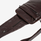 BOLSO BANDOLERA PARA HOMBRE, COLECCIÓN COW SILKY/LEATHER. 17x25 cm - Matties Bags