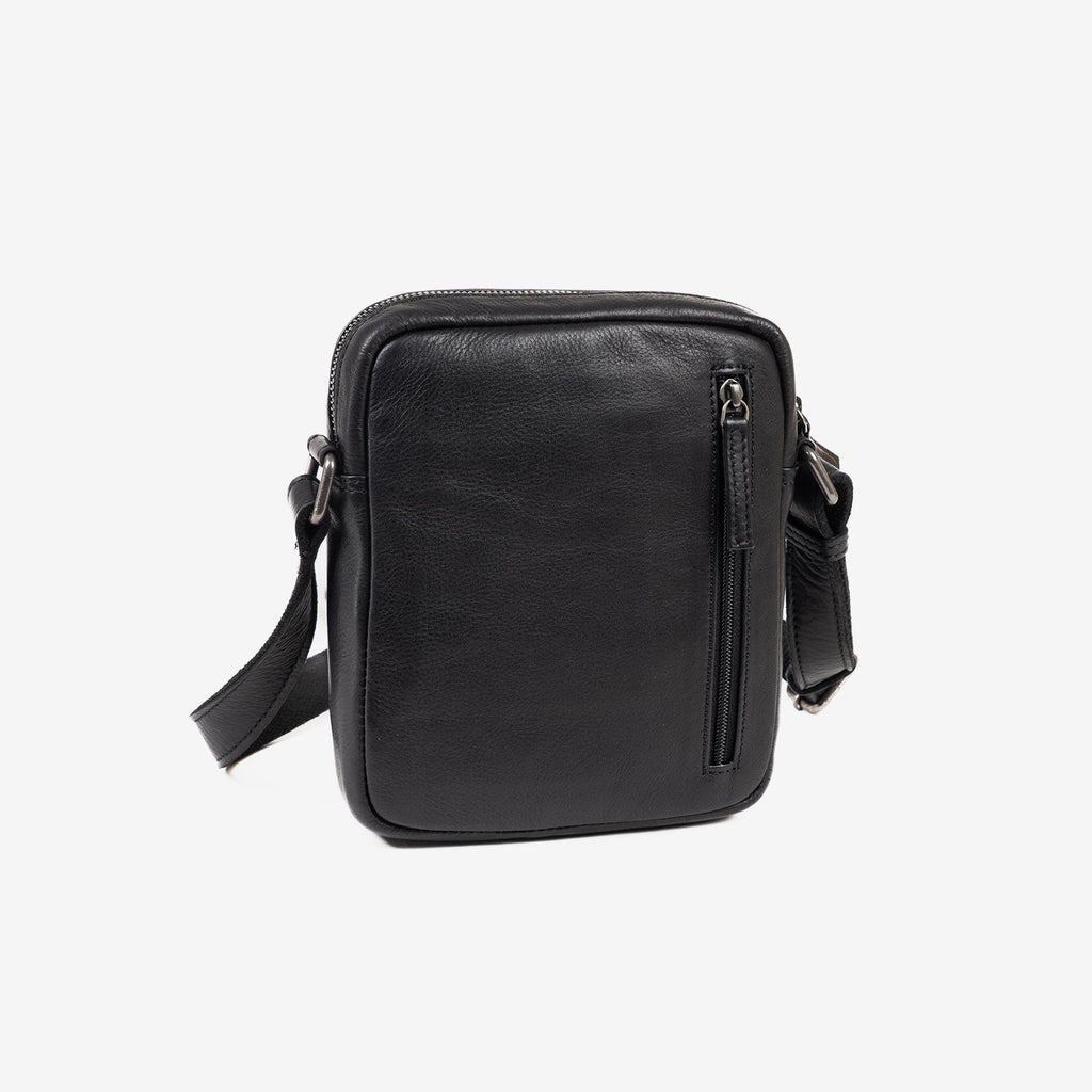 BOLSO BANDOLERA PARA HOMBRE, COLECCIÓN COW SILKY/LEATHER. 18x20 cm - Matties Bags