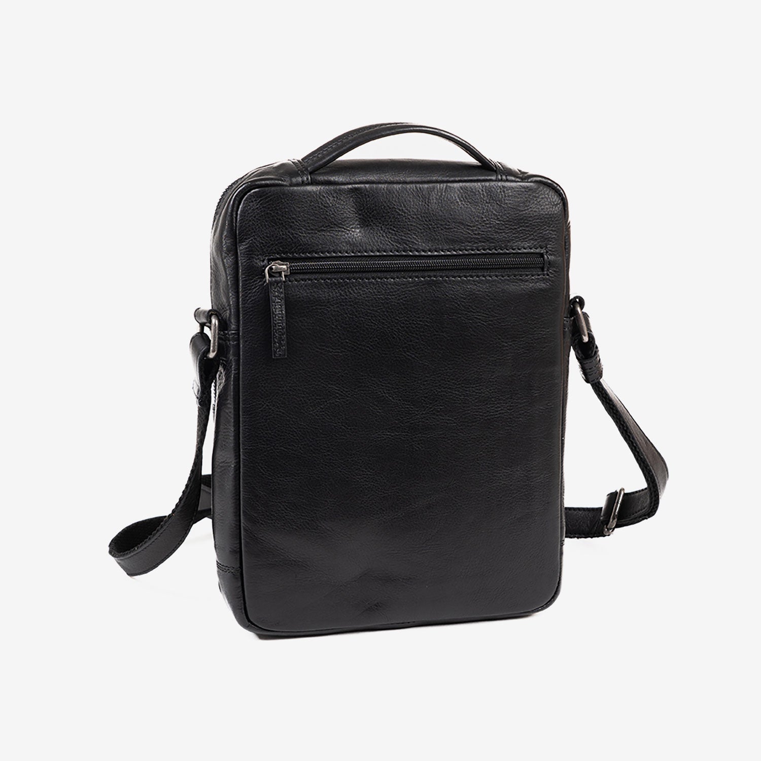 BOLSO BANDOLERA PARA HOMBRE, COLECCIÓN COW SILKY/LEATHER. 24x30 cm - Matties Bags