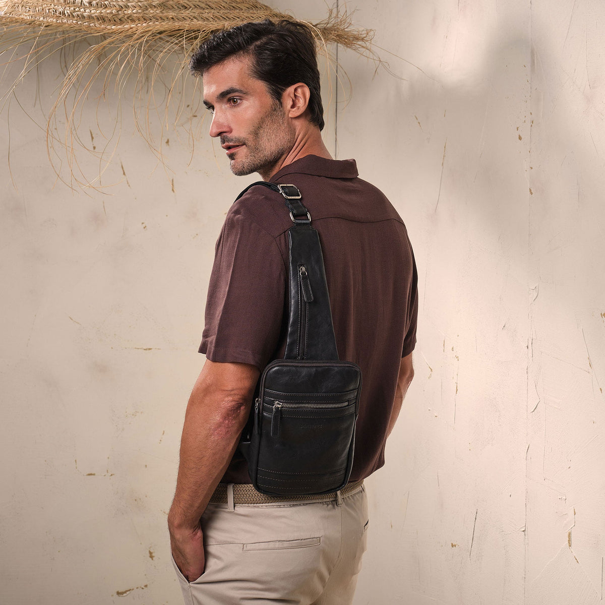 Bolso bandolera para hombre, Colección juvenil. 17X25 cm - Matties Bags