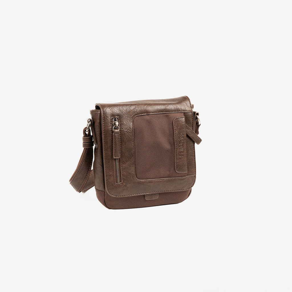 BOLSO BANDOLERA PARA HOMBRE, COLECCIÓN NYLON SPORT. 18.5x21x6.5 cm - Matties Bags