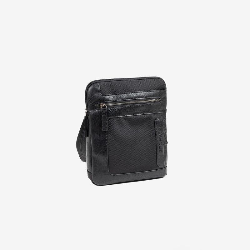 BOLSO BANDOLERA PARA HOMBRE, COLECCIÓN NYLON SPORT. 21.5x25x05 cm - Matties Bags