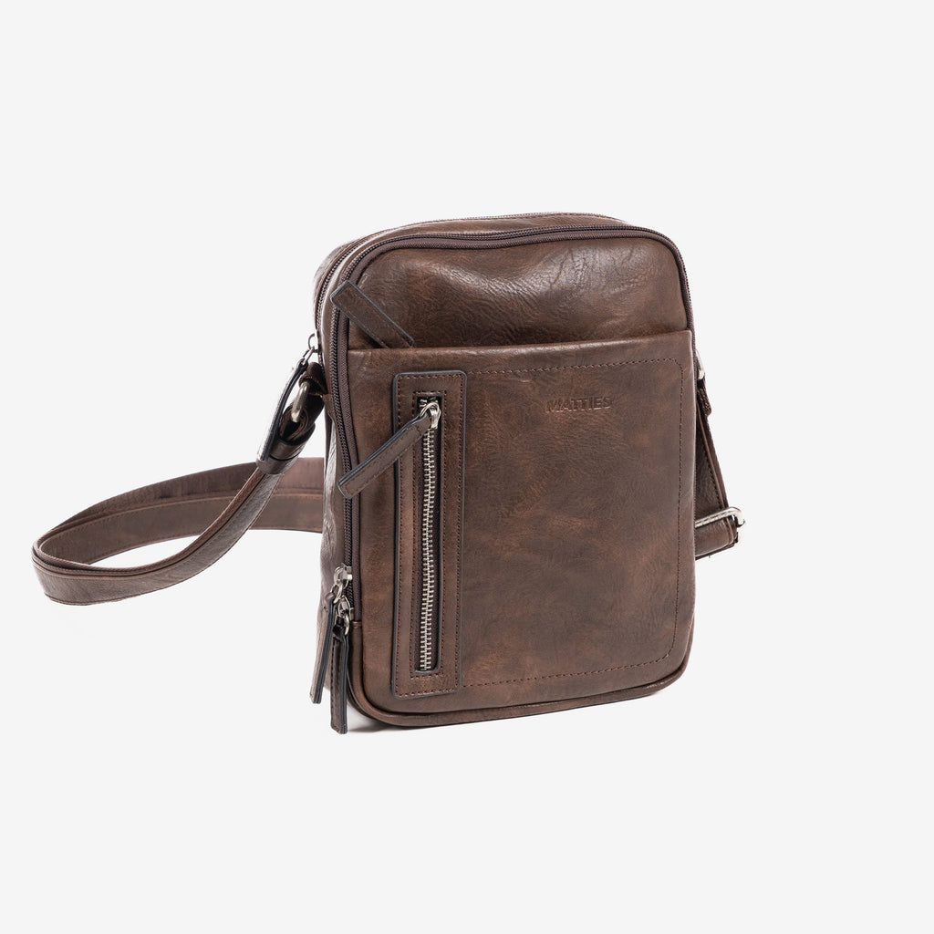 Bolso bandolera para hombre, Colección verota. 19x24 cm - Matties Bags