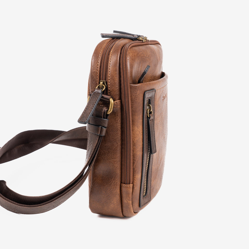 Bolso bandolera para hombre, Colección verota. 19x24 cm - Matties Bags