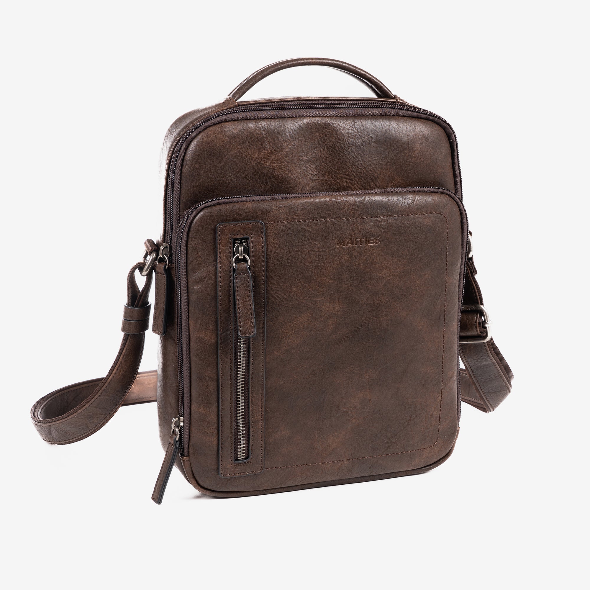 Bolso bandolera para hombre, Colección verota. 23.5x30x6 cm - Matties Bags