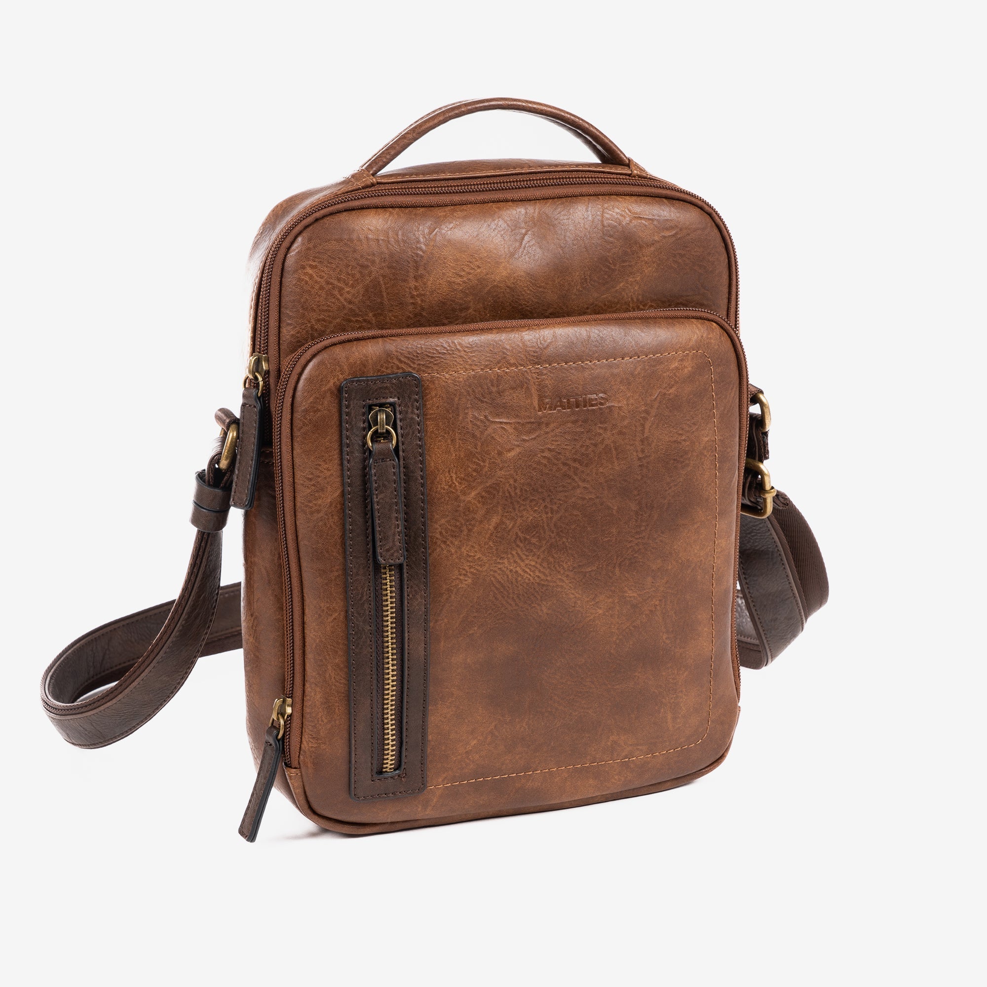 Bolso bandolera para hombre, Colección verota. 23.5x30x6 cm - Matties Bags