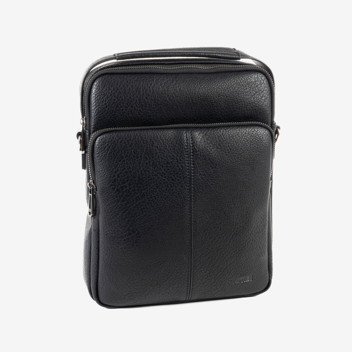 BOLSO BANDOLERA PARA HOMBRE, COLOR Negro, COLECCIÓN NEW NAPPA. 23x29x07 cm - Matties Bags