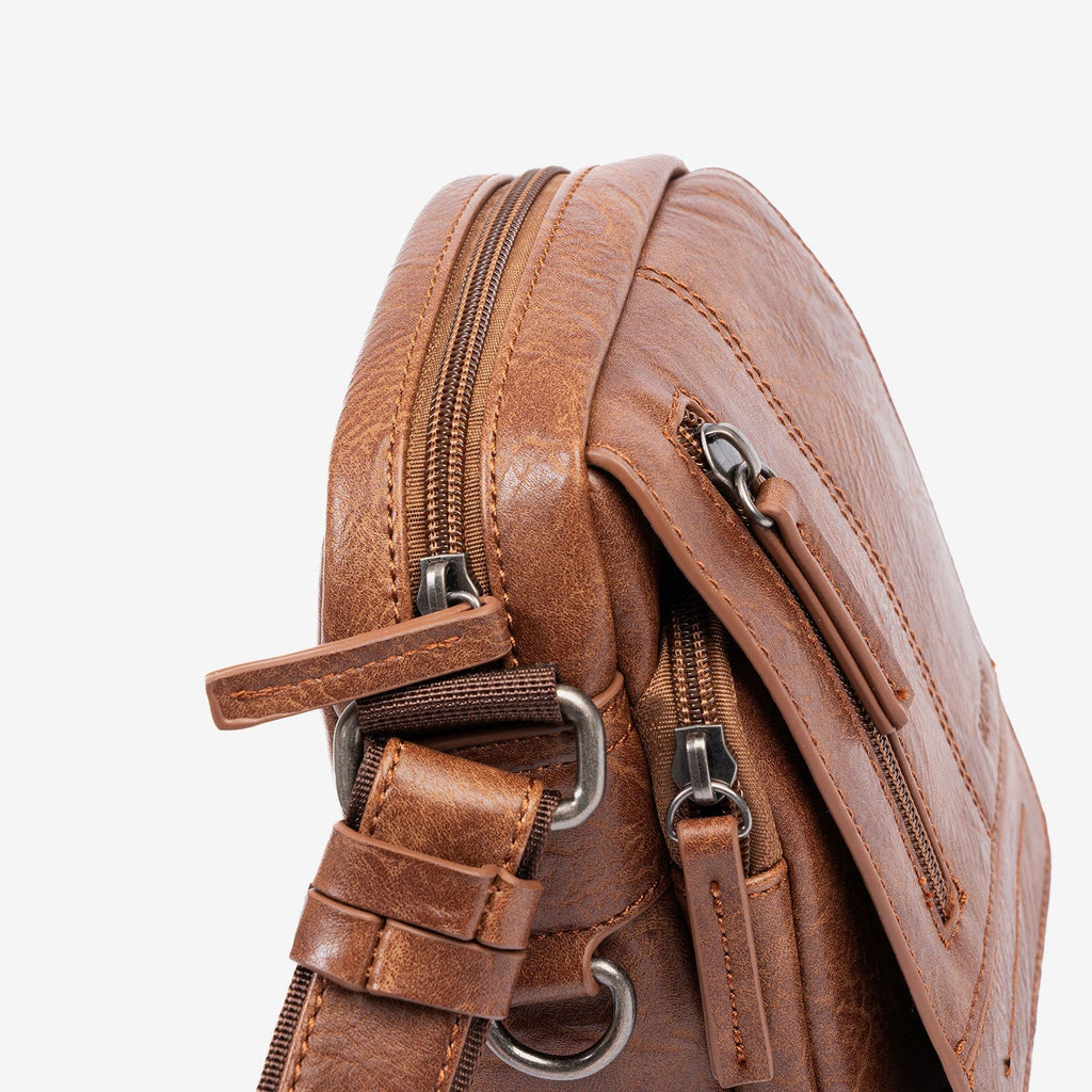 Bolso bandolera para hombre, Serie Classic Sport. 13.5x16 cm - Matties Bags