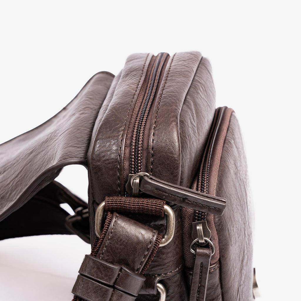 Bolso bandolera para hombre, Serie Classic Sport. 14x16 cm - Matties Bags
