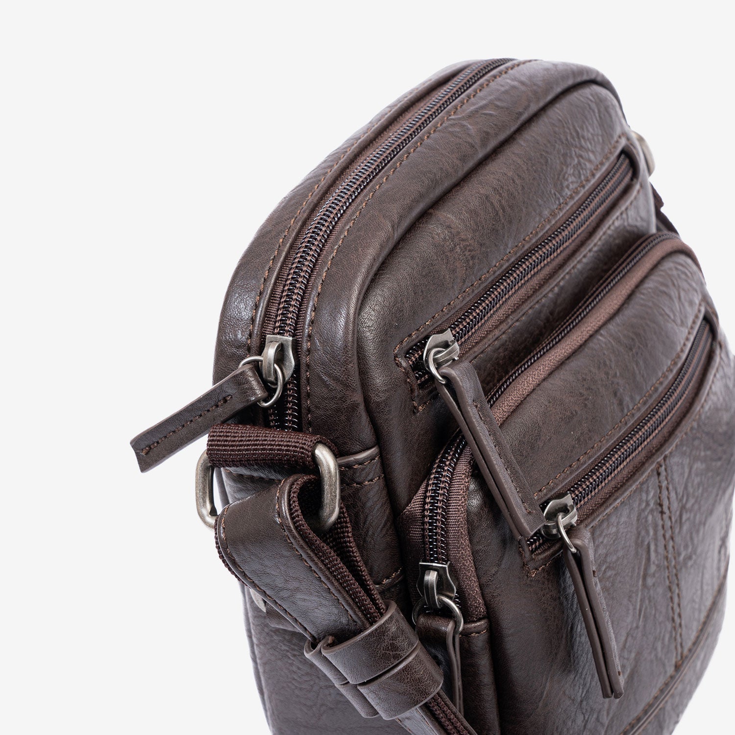 Bolso bandolera para hombre, Serie Classic Sport. 15x18 cm - Matties Bags